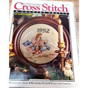 Better Homes & Gardens Cross Stitch & Country Crafts Magazine Dec 1992